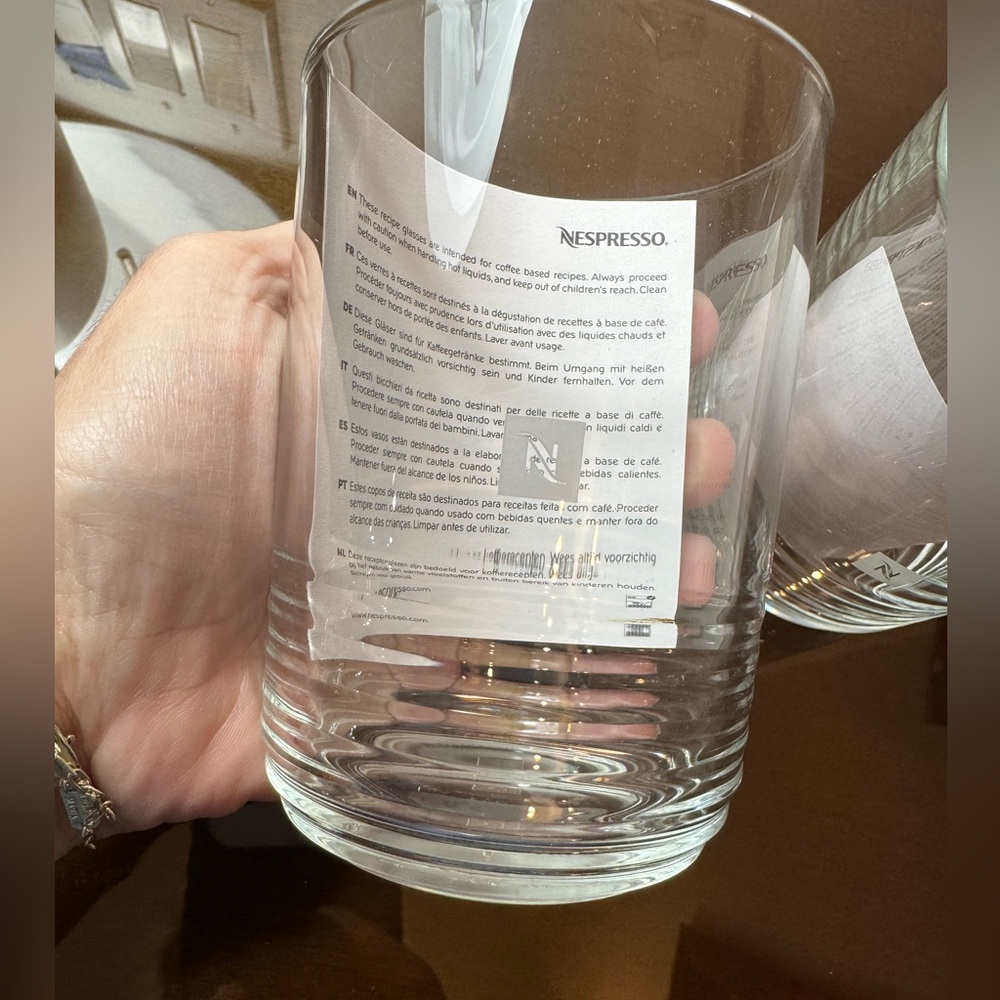 Nespresso Barista Recipe Glass- Each box is $15.00 - Picture 6 of 8